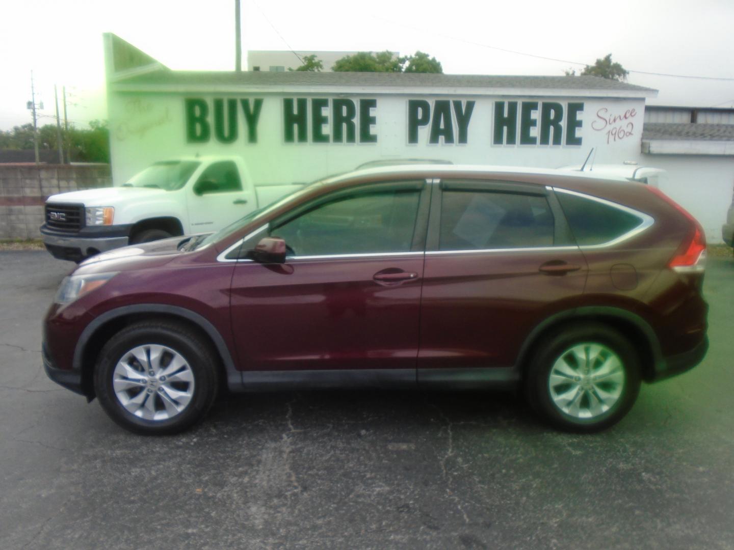 2014 Honda CR-V EX-L 2WD 5-Speed AT (5J6RM3H70EL) with an 2.4L L4 DOHC 16V engine, 5-Speed Automatic transmission, located at 6112 N Florida Avenue, Tampa, FL, 33604, (888) 521-5131, 27.954929, -82.459534 - Photo#0